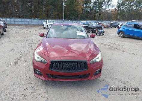 2016 Infiniti Q50 Premium/Sport z USA, uszkodzony, nr VIN JN1EV7AP4GM306510